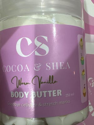 Warm Vanilla Body Butter (Cupcake)