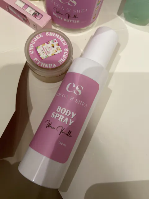 Warm Vanilla Body Spray