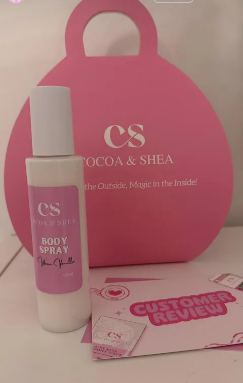 Warm Vanilla Body Spray