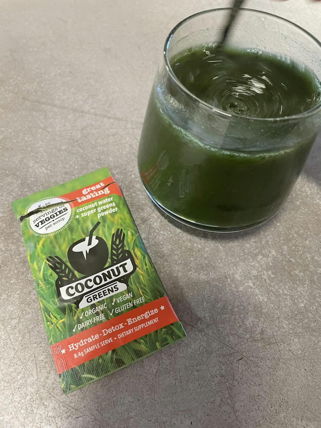 Best super greens powder with coconut water Coconut Greens