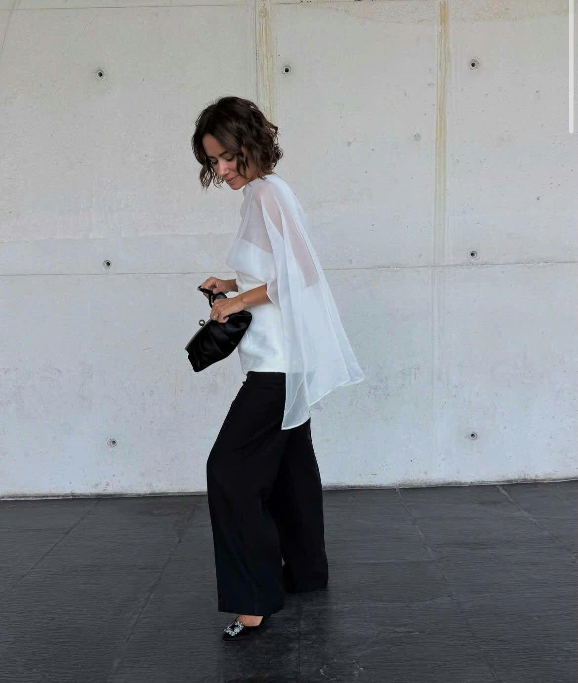 Ivory Drape Top - Effortless Elegance for Every Occasion – COCOSIN