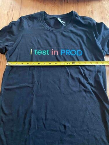 Nerd shirt i test in PROD shirt | Funny Developer Geek Shirt