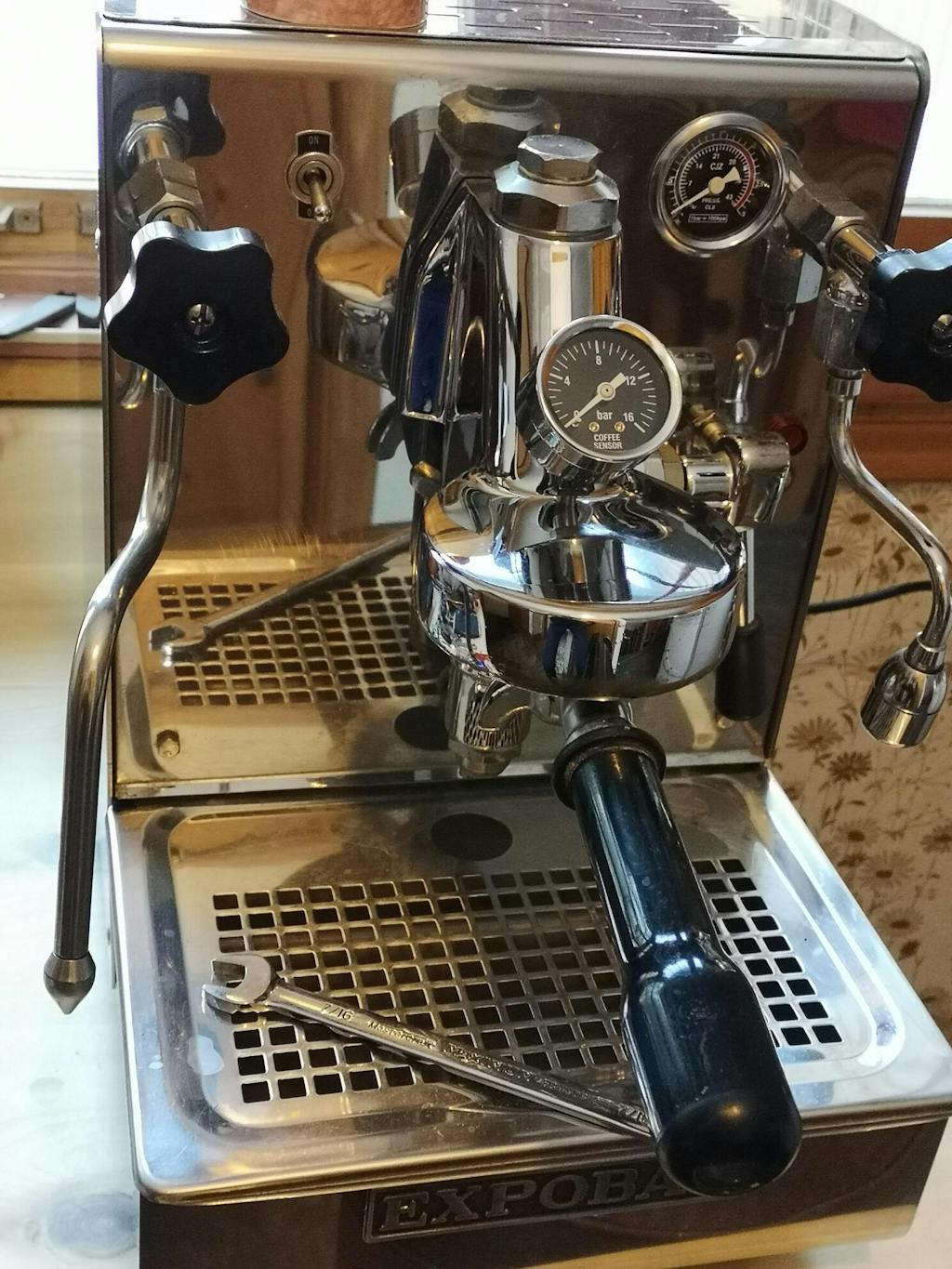 Coffee Sensor Black E61 Group Head Pressure Gauge — Coffee Addicts