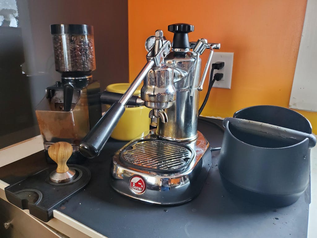 La Pavoni Custom Tilted Chrome Drip Tray Grid — Coffee Addicts