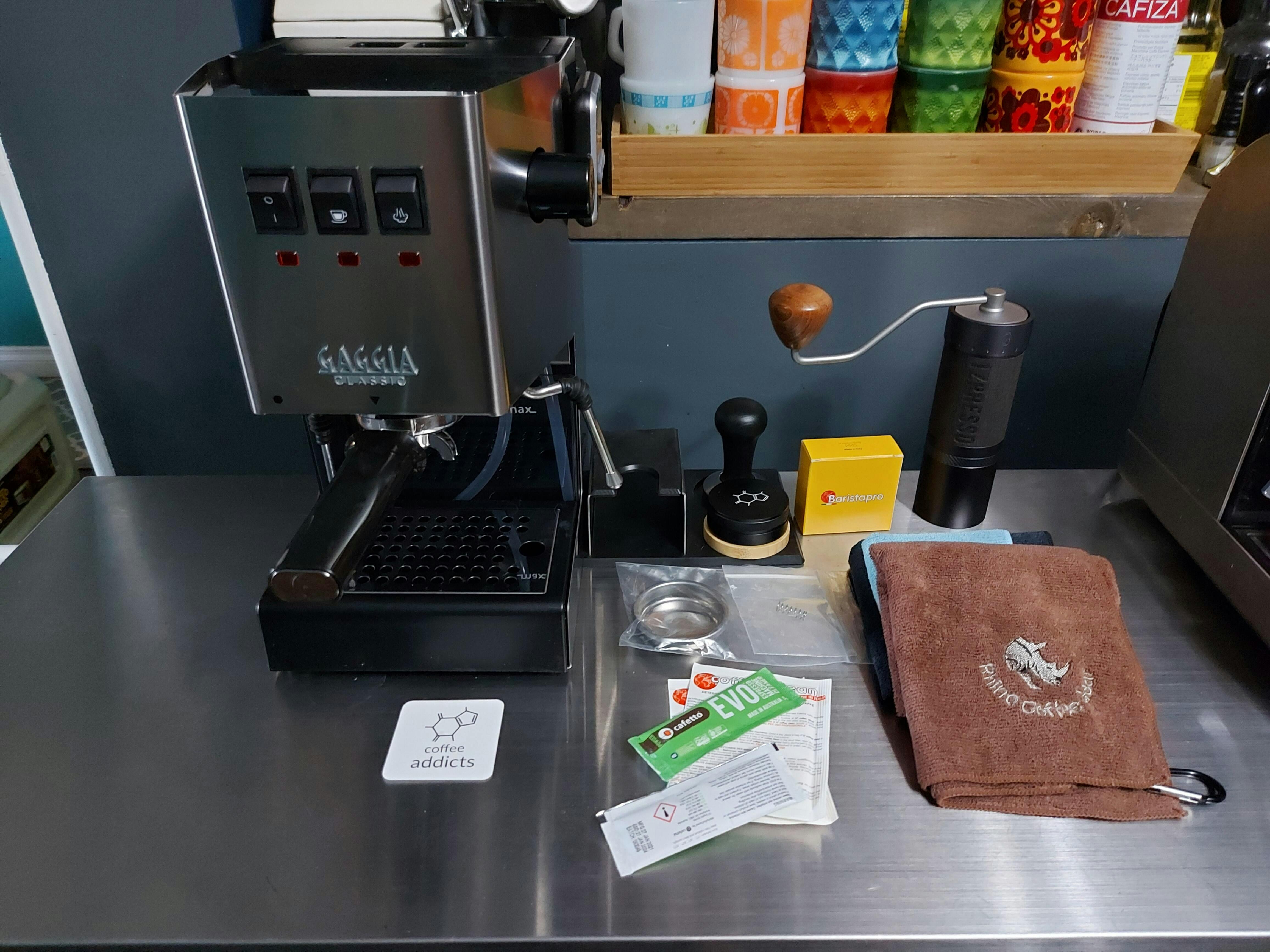 Gaggia Classic Evo Pro Espresso Machine Coffee Addicts