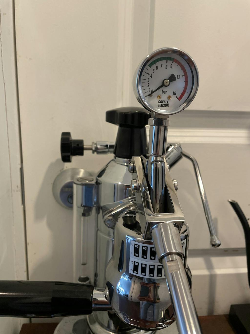 La Pavoni Full Piston Pressure Gauge Kit — Coffee Addicts