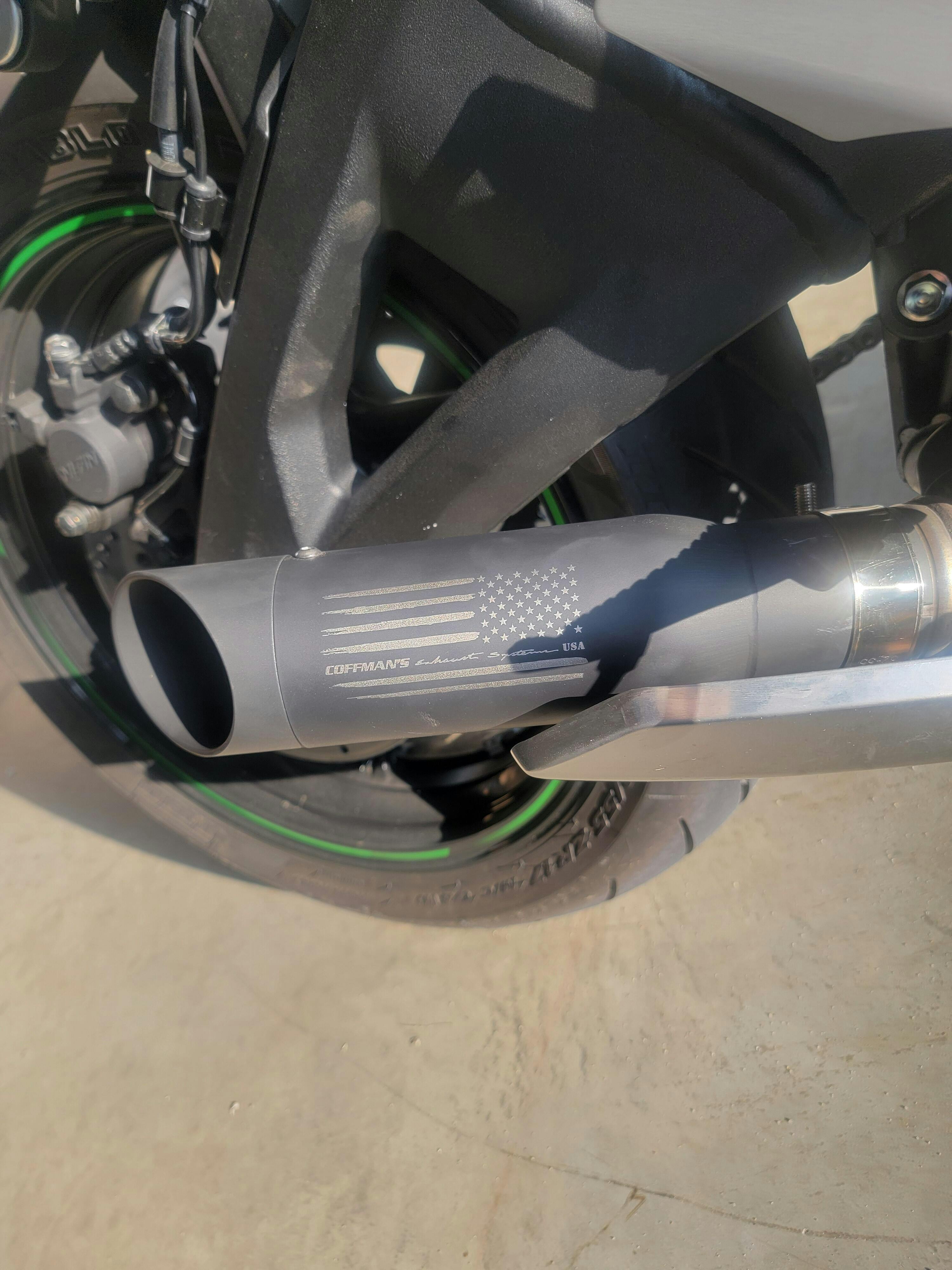 Coffman's Kawasaki Ninja H2 SX SE 1000 2018-2025 Shorty Exhaust