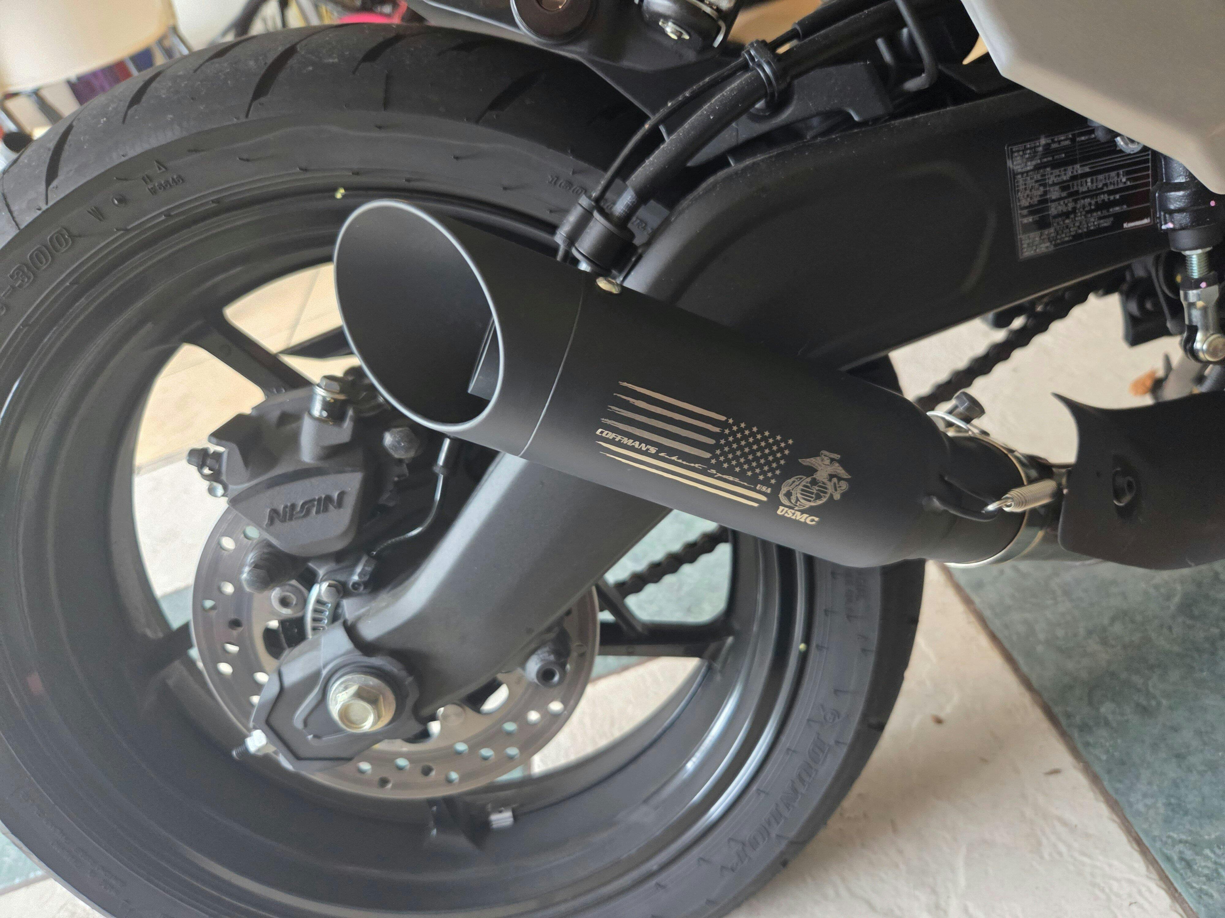 Kawasaki ZX10 Slip-On Exhaust 2011-2015 - Coffman's Shorty USA