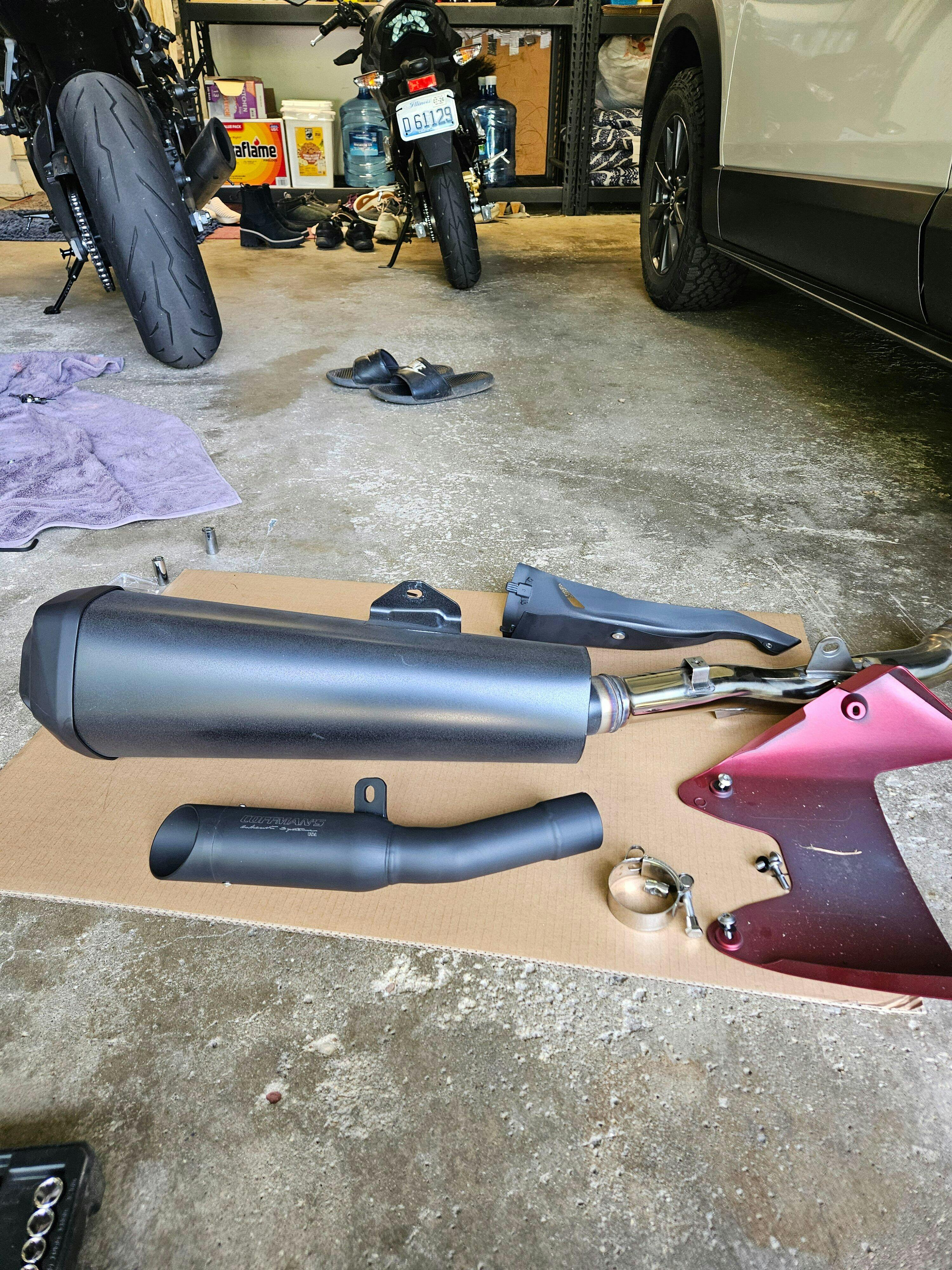 Kawasaki Ninja ZX-4RR ZX-4R Slip-On Exhaust 2023-2026 - Coffman's