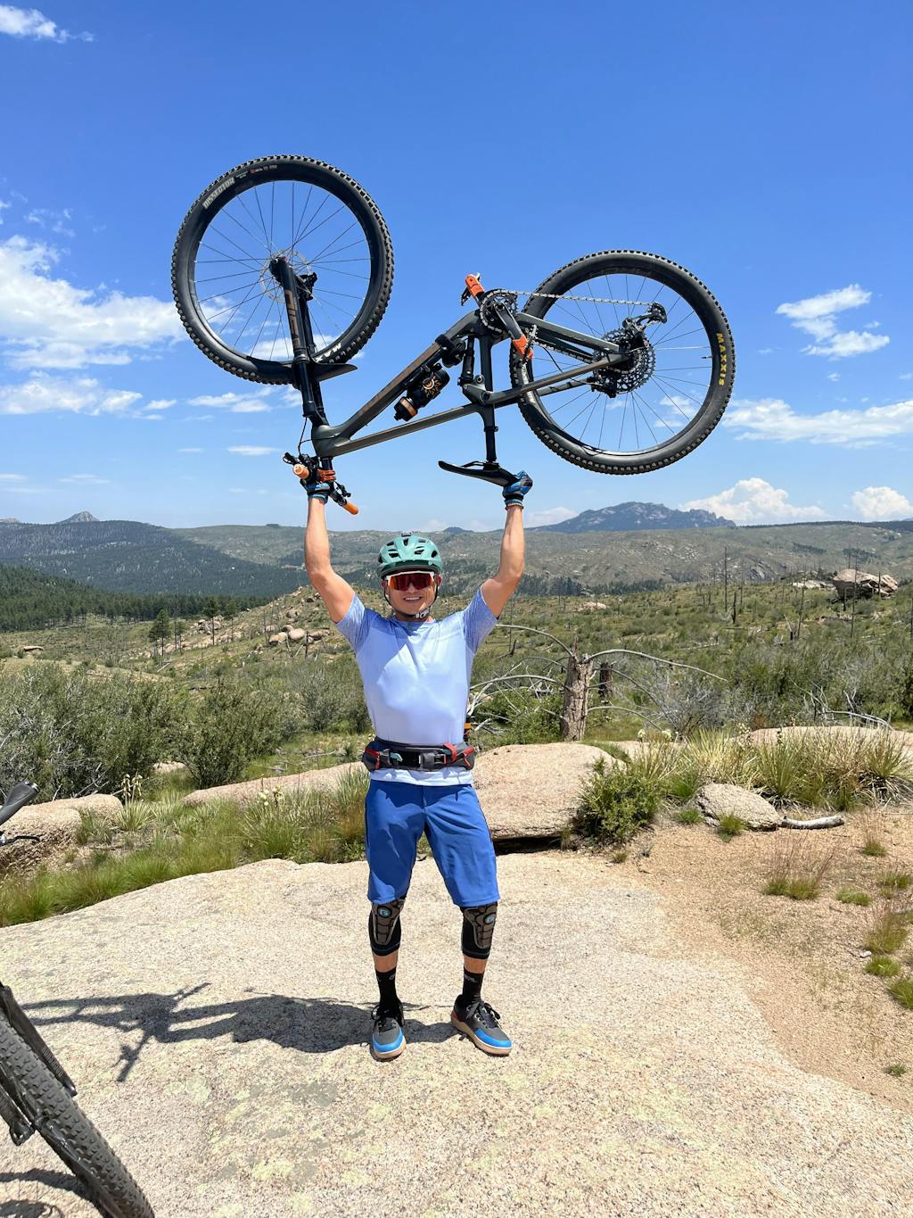 Mountain Bike Shorts MTB Shorts Olive Shorts Men's Shorts