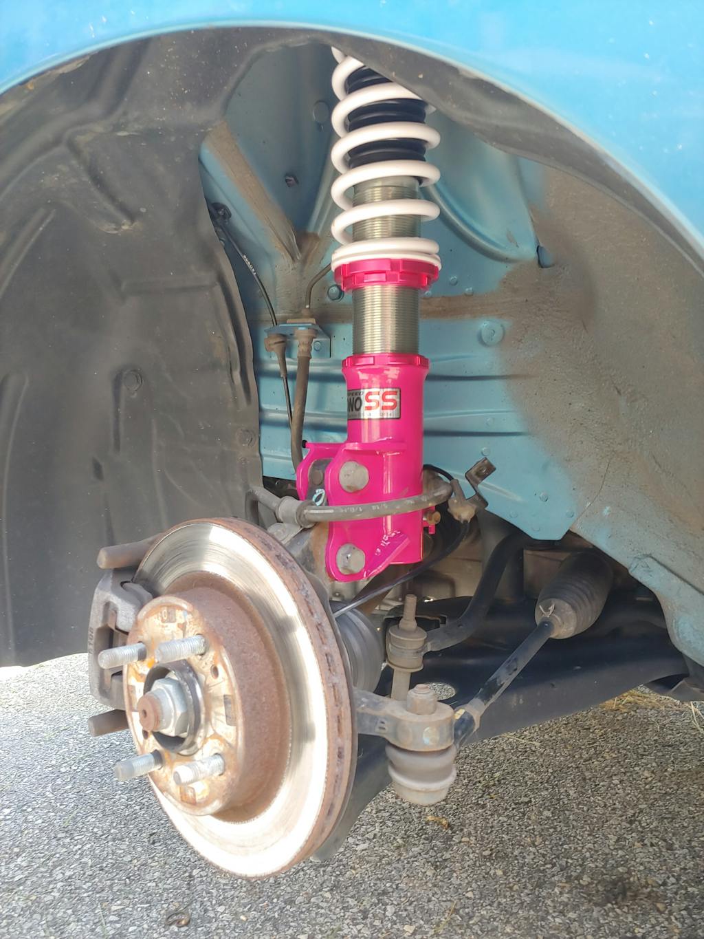 1417 Mitsubishi Mirage Hatchback Godspeed Coilovers MonoSS