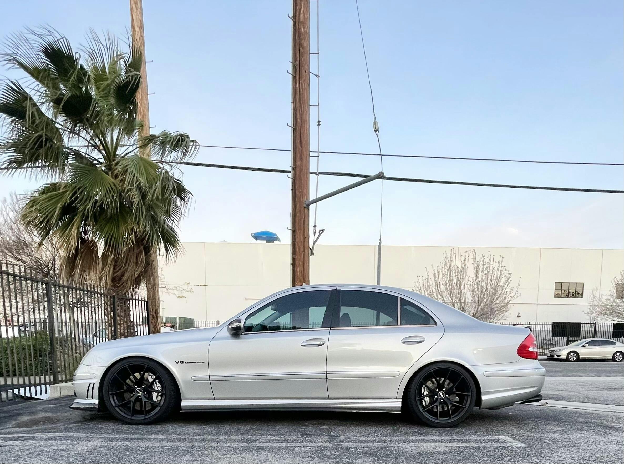 03 06 Mercedes Benz E55 AMG W211 BC Coilovers J 05 BR coiloverdepot