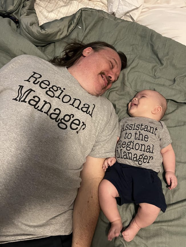 Father Son Matching Shirts | Regional Manager Assistant to the Regional  Manager | father son shirts | daddy and me | new baby | matching tee