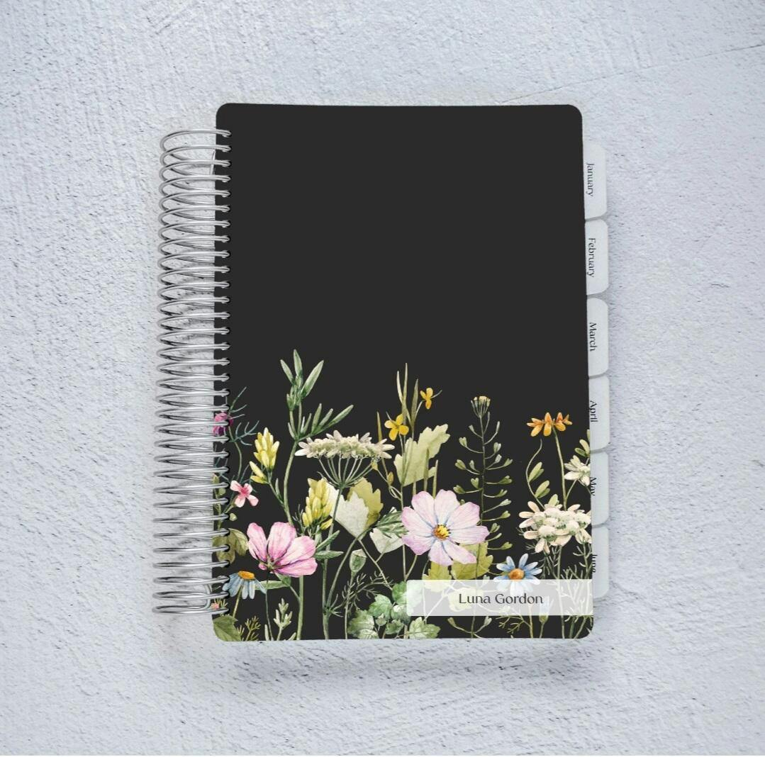 The Works Splattered - Vertical Weekly Planner Personalized - Colibri ...