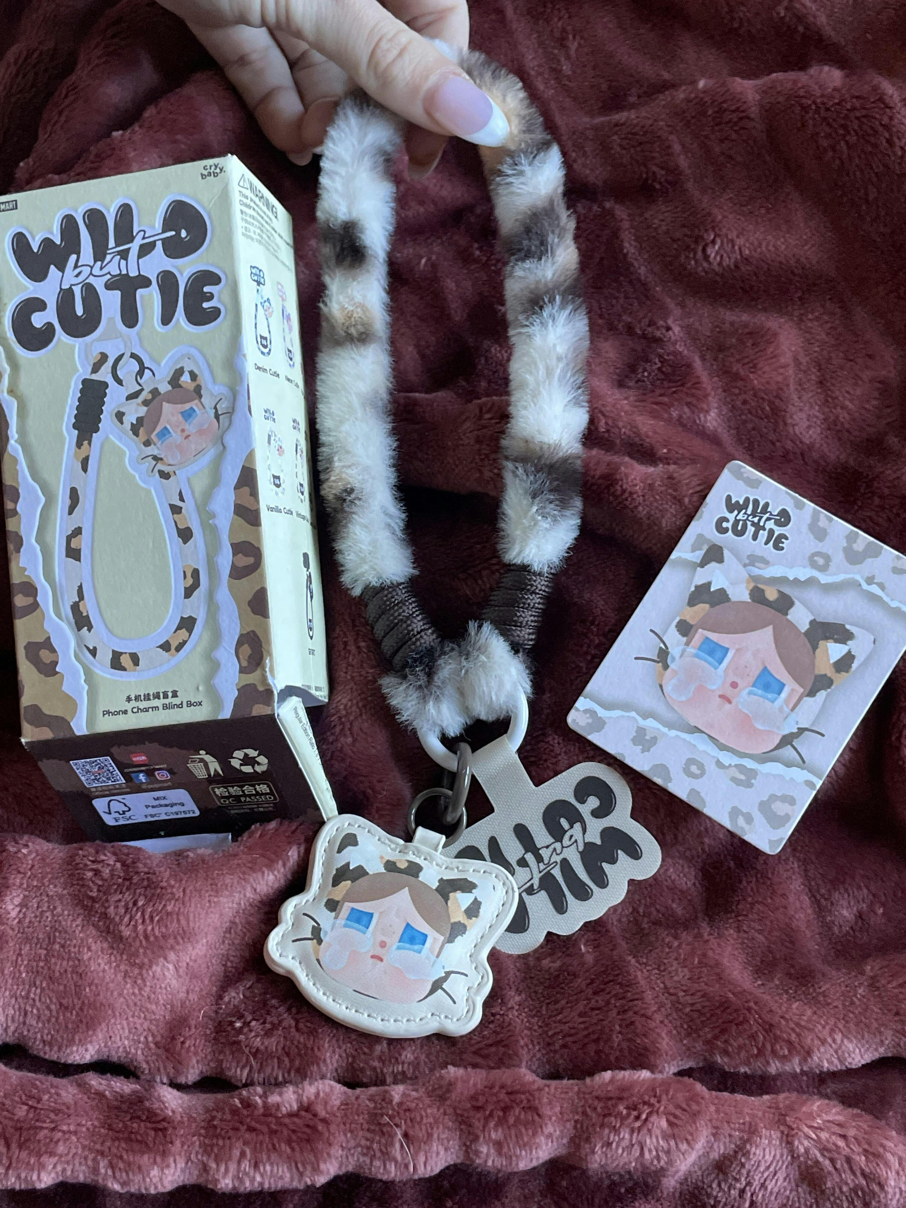CRYBABY Wild but Cutie Series-Phone Charm Blind Box