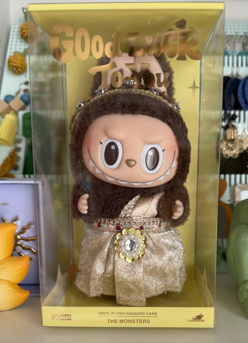 The Monsters LABUBU GOOD LUCK TO YOU Vinyl Plush Doll Pendant (Thailand Exclusive)