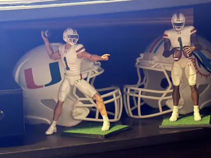 1 Miami Walk-On Player | Light – Collegiate Legends