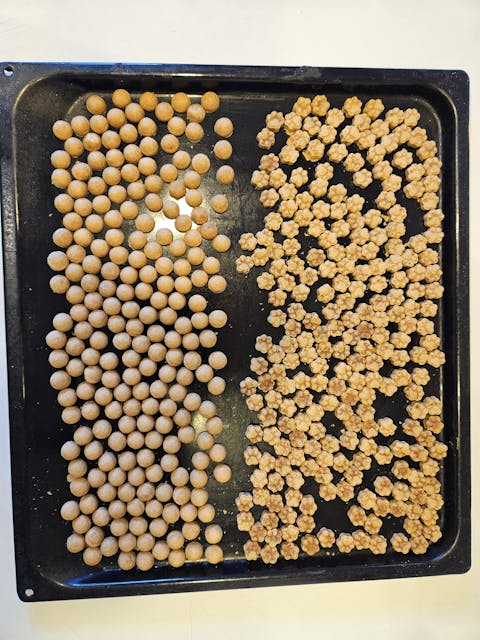 Medium Halbkugel (1,5cm Ø) Backmatte + Schaber (Set)