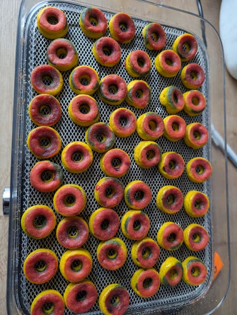 Collory Backmatten für Hundeleckerlis in Donatform