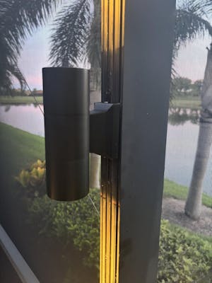 COLOER Brass Outdoor Wall Sconce, Low Voltage Up&Down Lights COL1301B