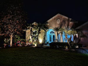 COLOER Low Voltage LED Brass (Bronze Black) Landscape Spotlights for Garden Lighting COA101B