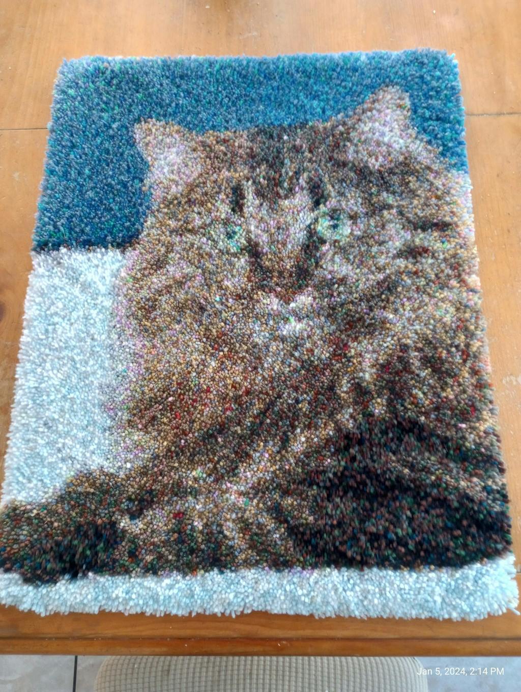 Rug Canvas 5Mesh for Latch Hook, Locker Hooking, by The Yard Color Crazy