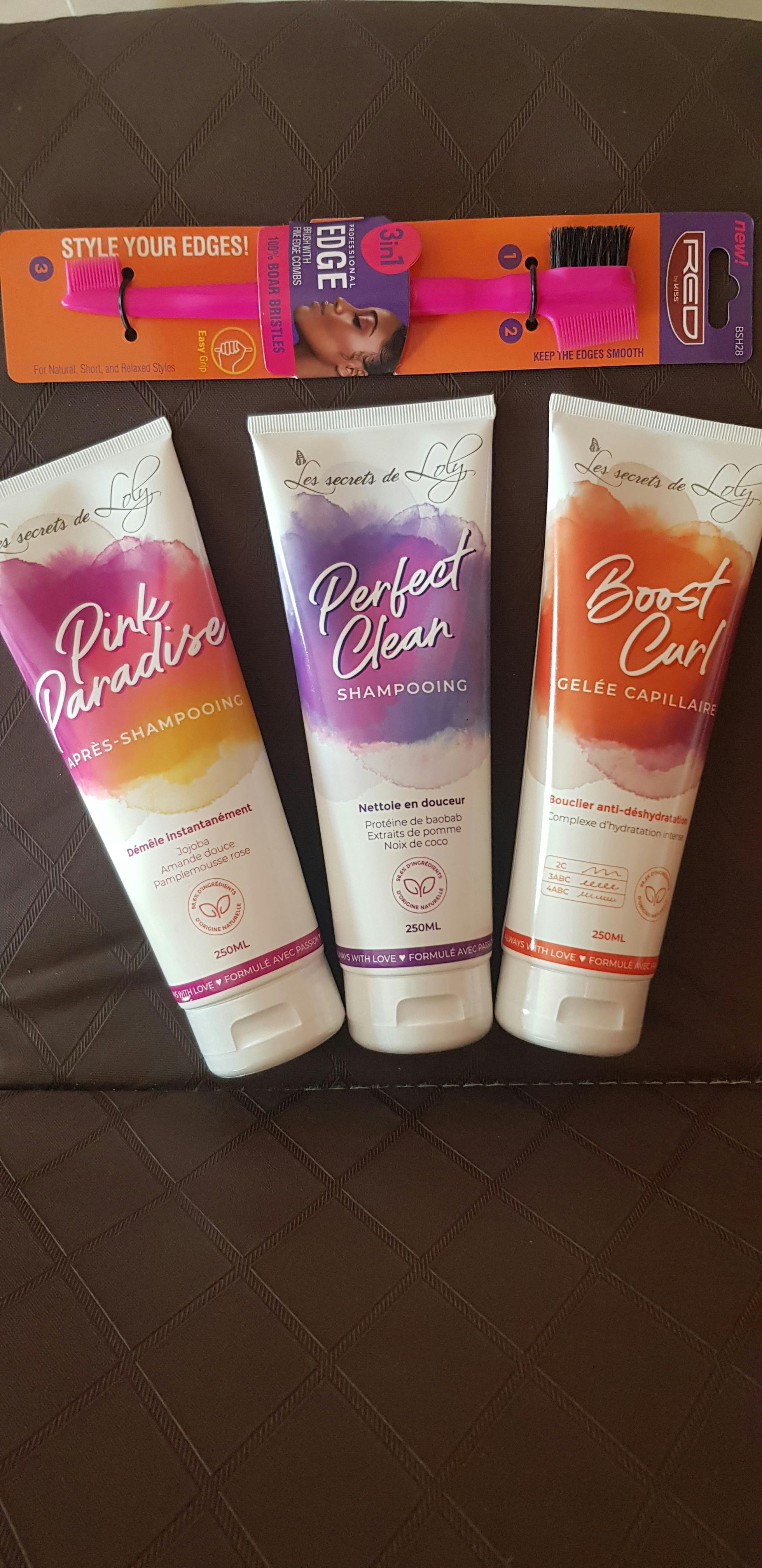 LOOKFANTASTIC Les Secrets De Loly Balsamo Pink Paradise 250ml - Districante Naturale Per Ricci E Capelli Secchi