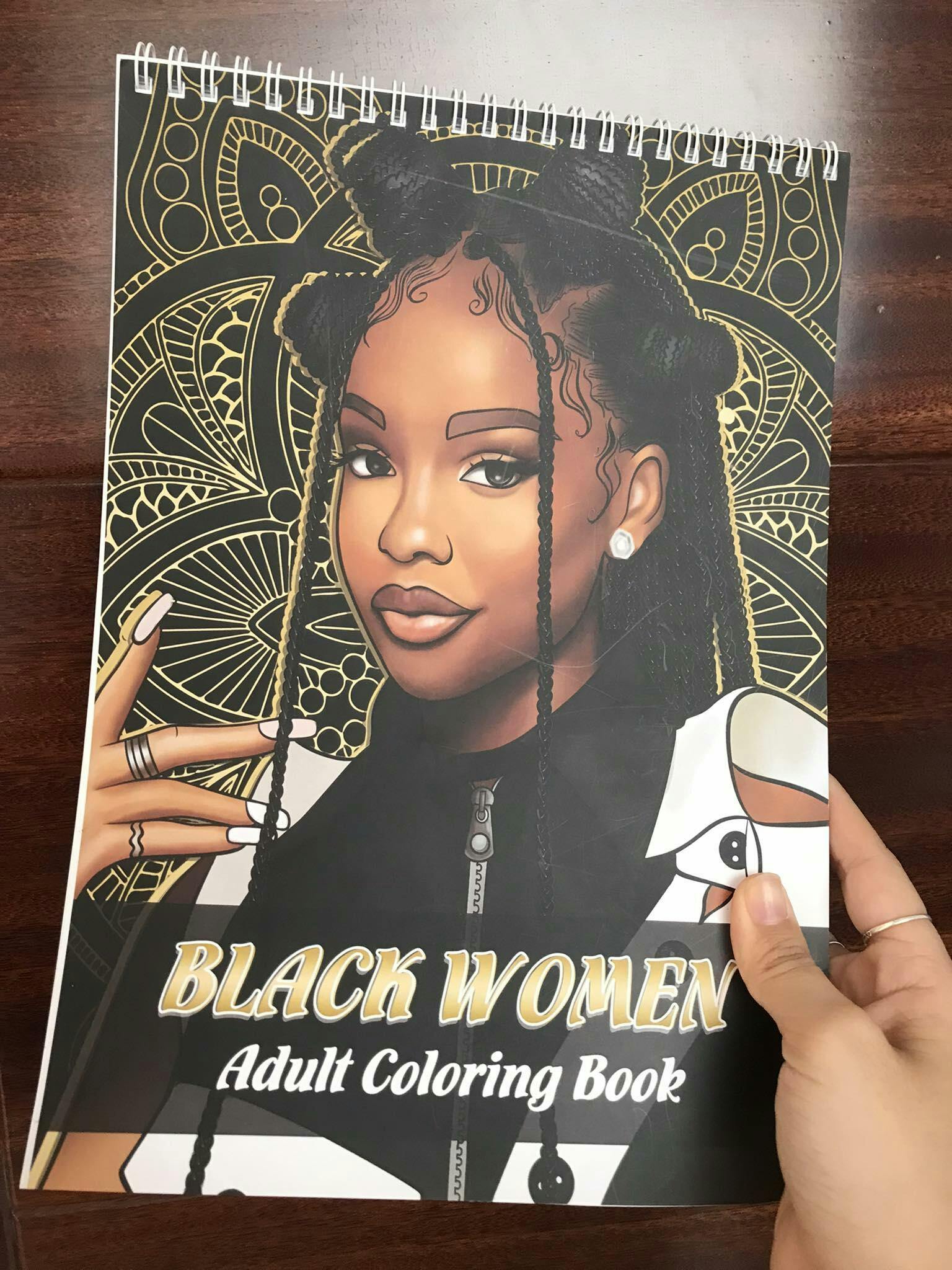 Coloring Hug™ Black Women Portraits Coloring Book: Celebrating Confident  Beauty and Overcoming Challenges for Adults (8.5” x 11”)
