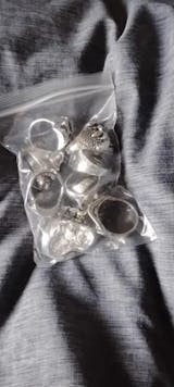 10pcs/Lot Mixed Style Vintage Punk Big Skull Rings – Alloy Finger Rings for Men & Women