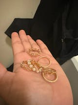 30pcs/Lot Factory Wholesale Alloy Finger Rings for Women – Hot New Big Flower, Cutout Skull, Spider, Animal, Leaf & Snake Designs