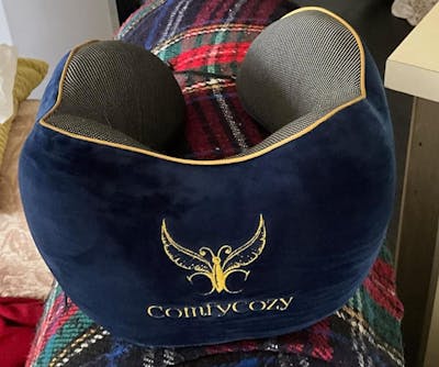 Luxury Travel Pillow & Silky Plush Eye Mask