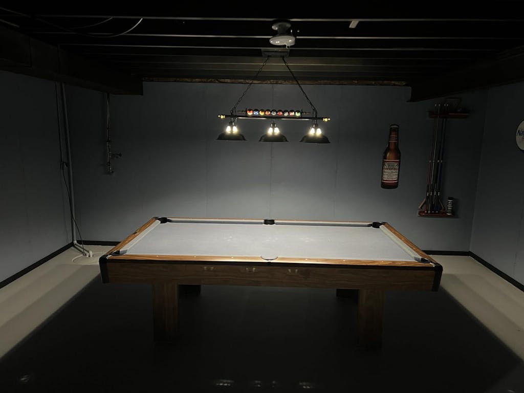 ComiLED Pool Table Light Fixture, 3-Light, 38 Inch (Bulb Not Included)
