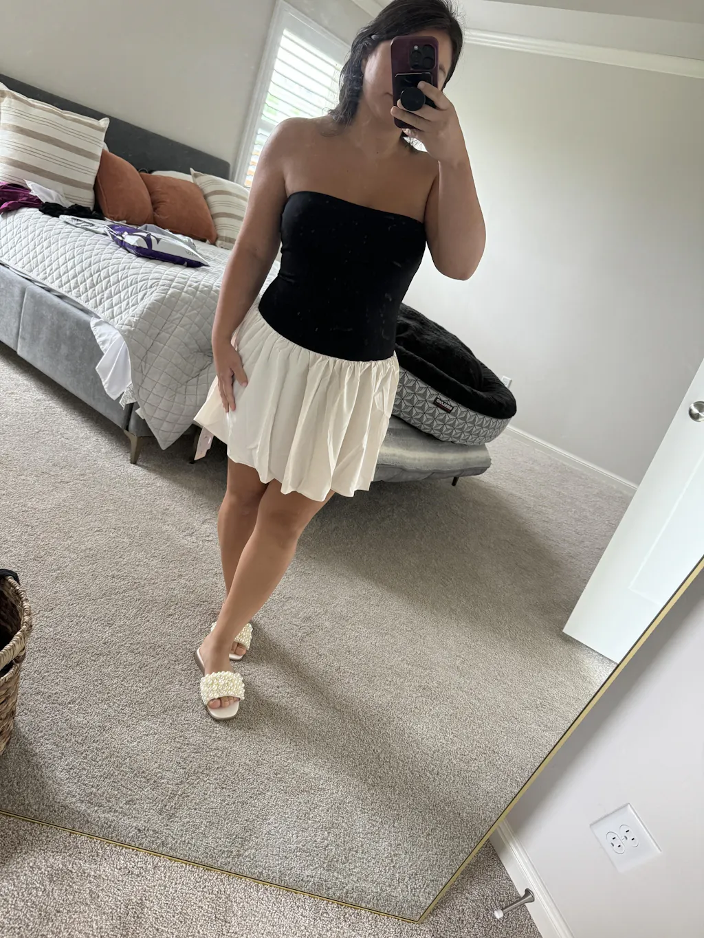 Sexy Solid Bustier Zipper Sleeveless Mesh Backless Women Crop Top