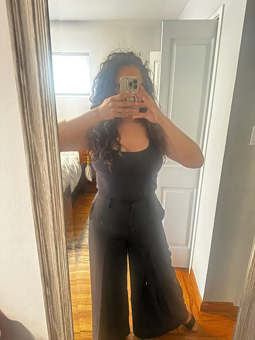 WIDE LEG WAISTED PANT CALL ME CLEOPATRA