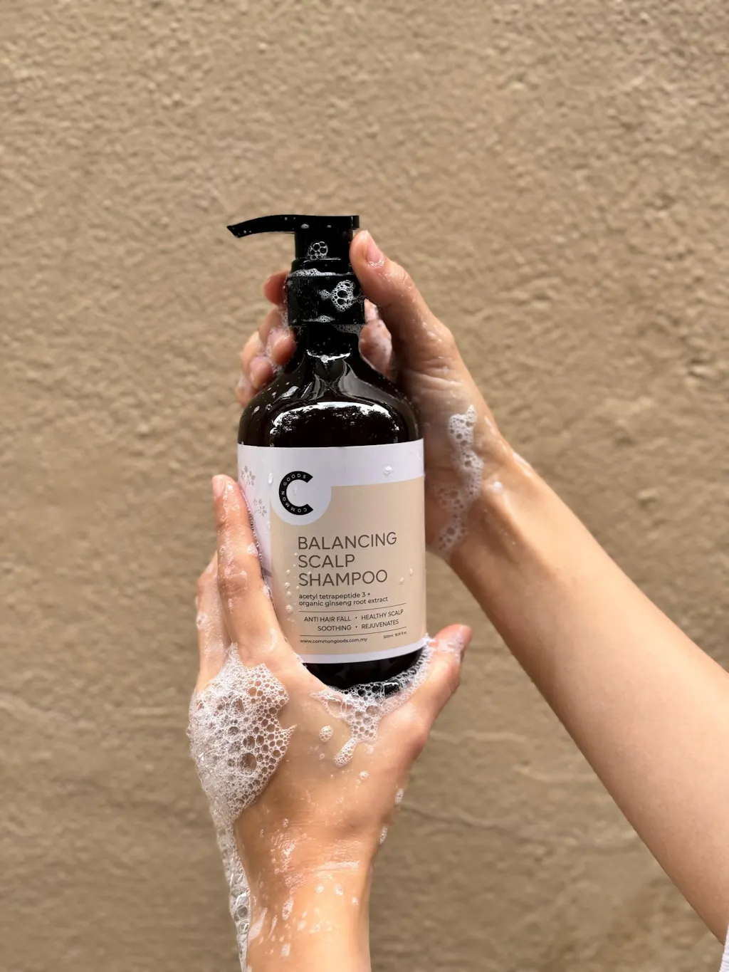 Balancing Scalp Hair Shampoo (Lavender), 500ml, Common Goods, Malaysia