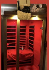 Sauna de infrarrojos dinámicos Llumeneres para 2 personas con CEM ultra  bajo FAR | DYN-6215-02