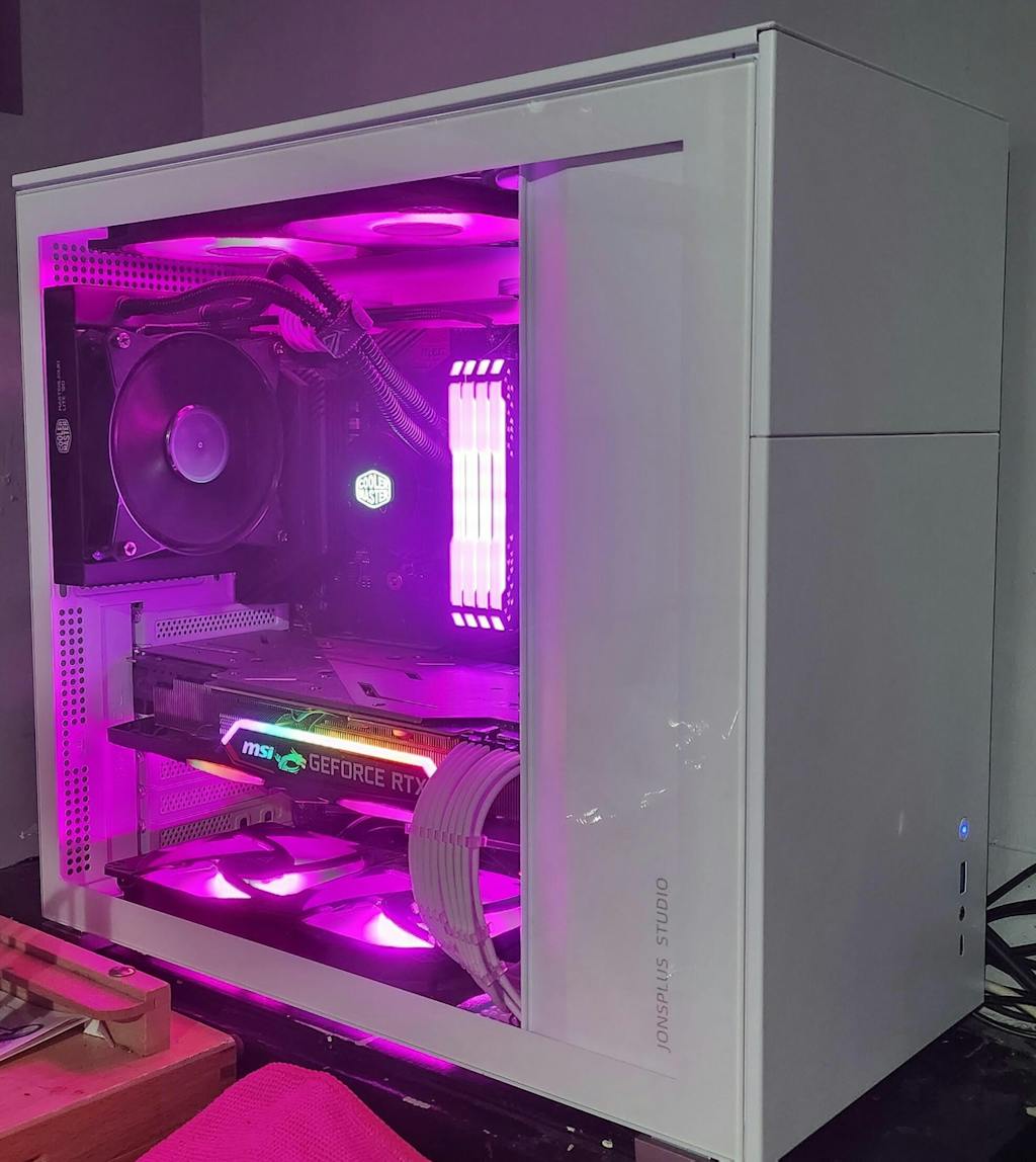 Jonsbo D41 Standard White ATX Case — Computer Orbit