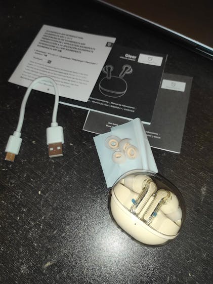 SoundPEATS Clear True Wireless Earbuds Dual ENC Mic, Gaming Mode