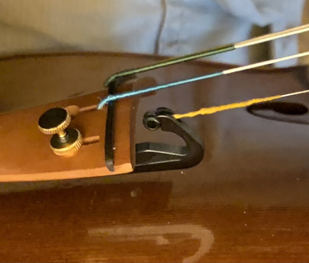 Mberg Titanium Fine Tuner for violin or viola