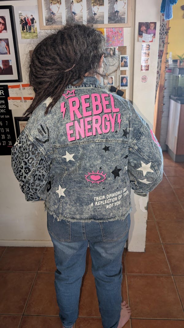 REBEL ENERGY Denim Jacket - LIMITED STOCK!
