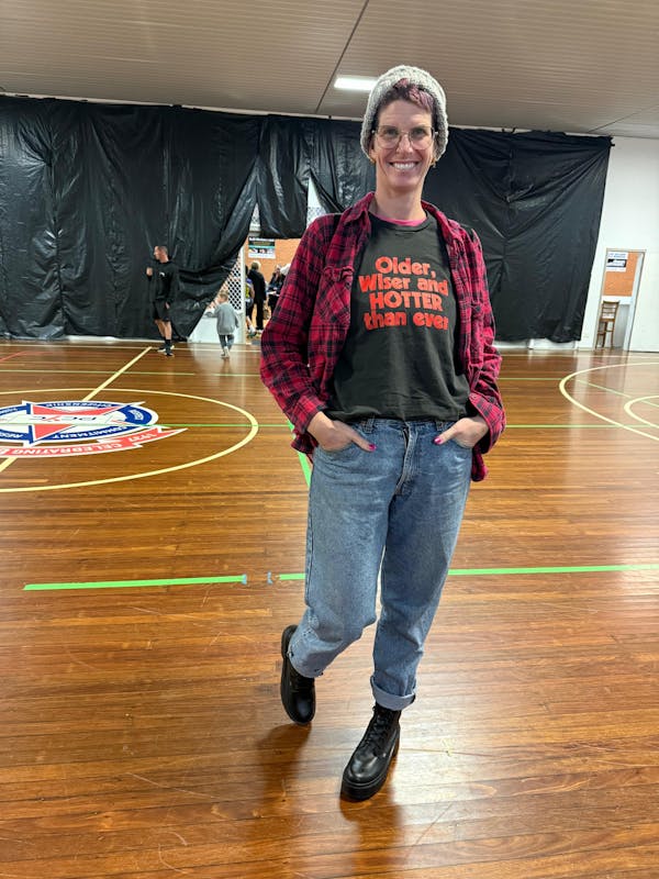 Older, Wiser and Hotter Coal Womens Tee