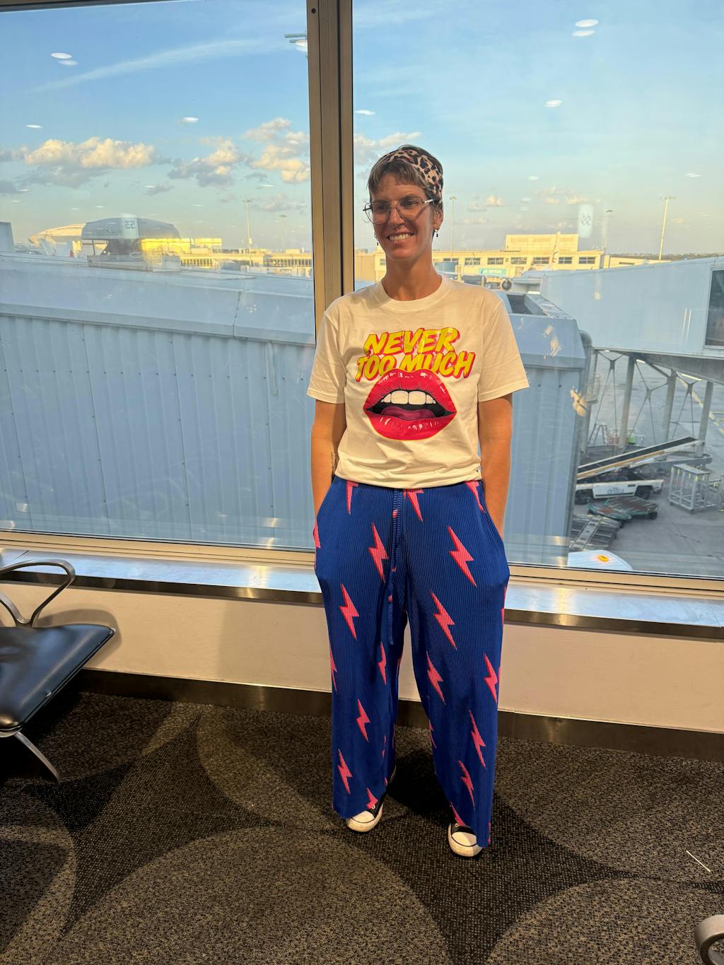 Never too Much Womens White Tee