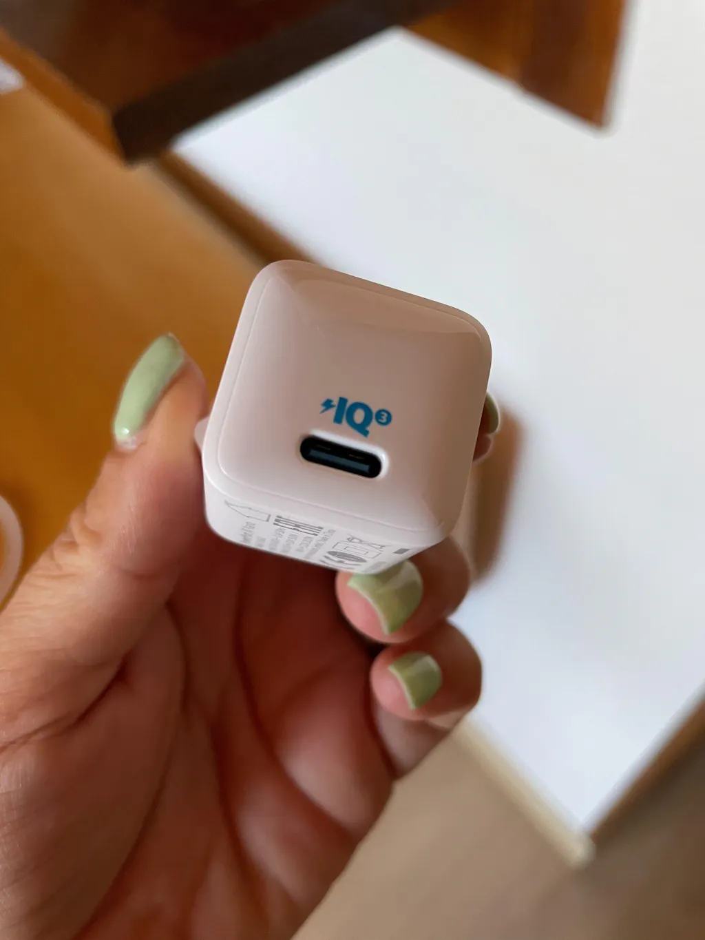 Chargeur Anker PowerPort III 20W Cube (Modèle A2633) – Chargeur Rapide Compact USB-C Adaptateur Secteur