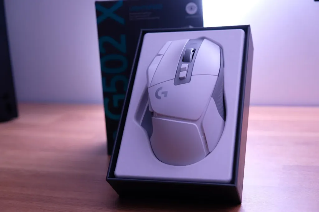 Logitech G502 X Lightspeed – Souris Gaming Sans Fil (Blanc)