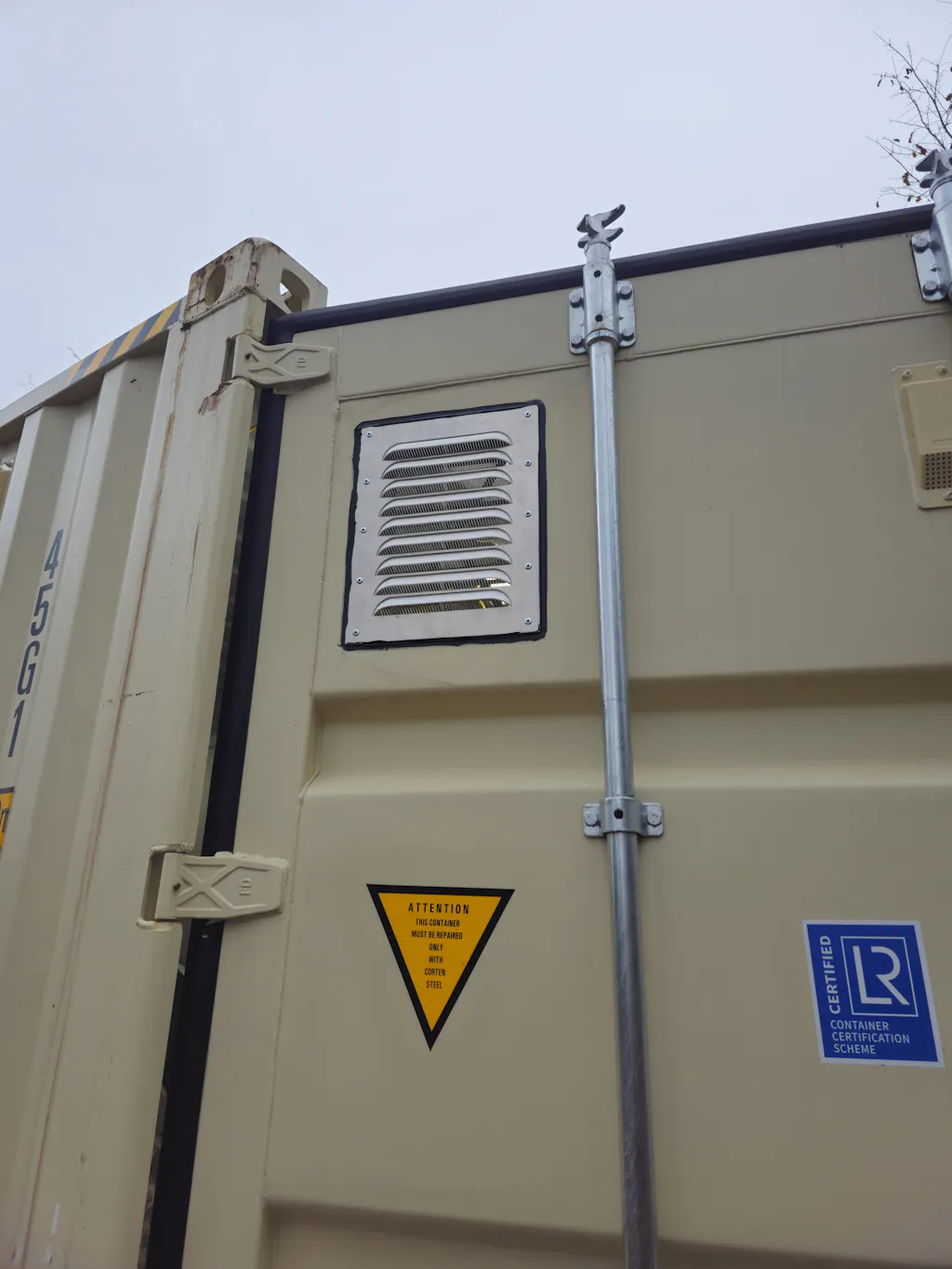 BigAir Passive Shipping Container Vent & Accessories