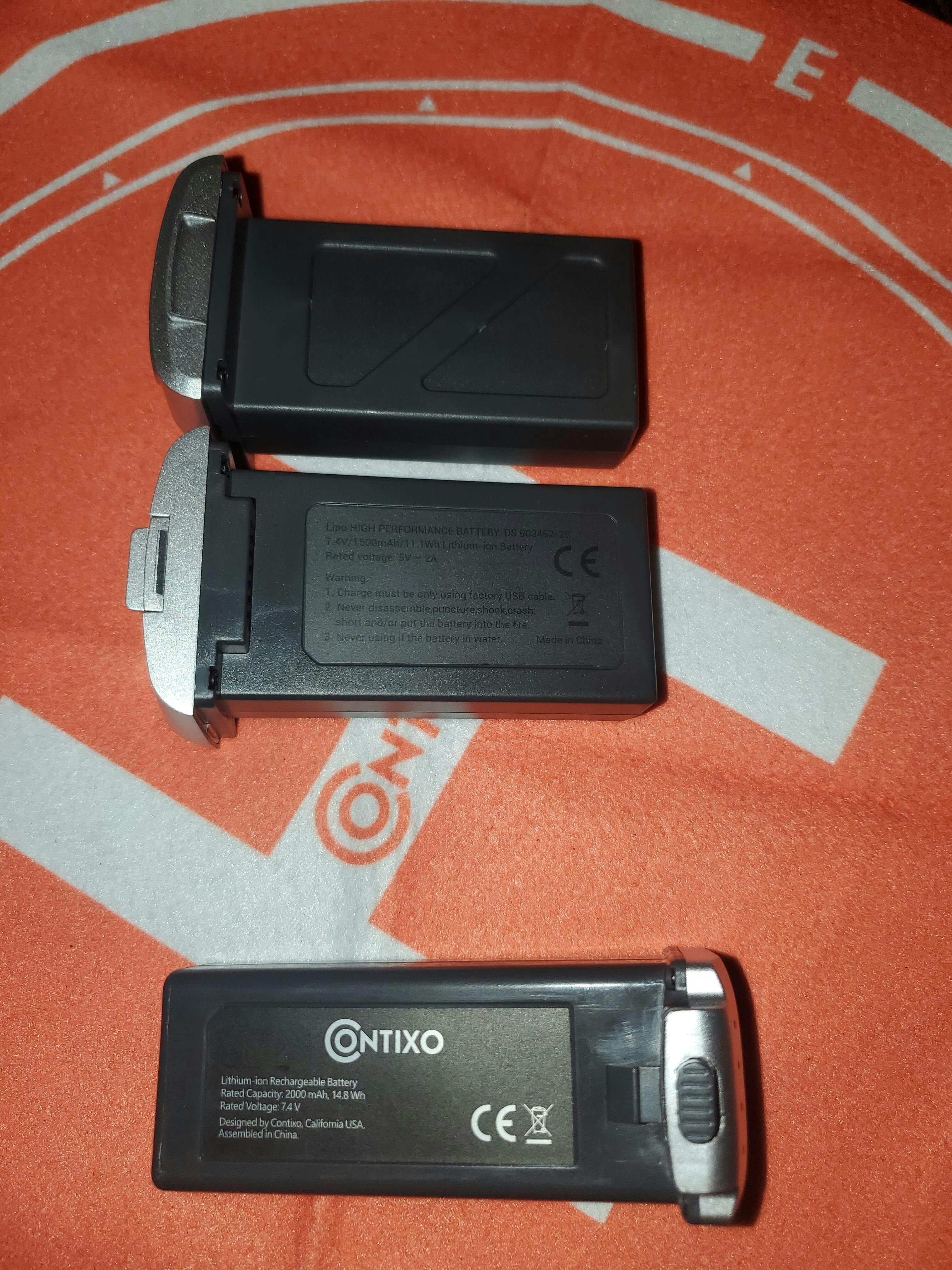 Contixo Replacement Drone Battery 2000mAh for F28 & F28PRO