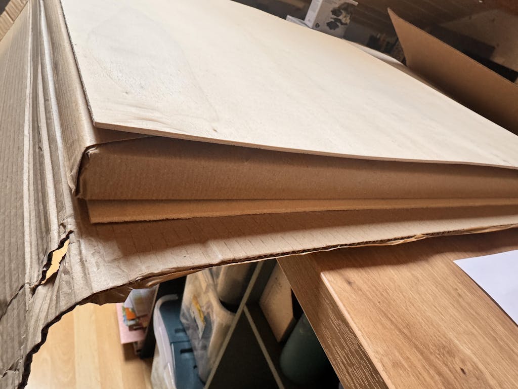 Pack Contreplaqué Laser 60x60cm Premium - Peuplier