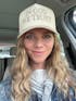 In God We Trust Hat Off-White & Khaki