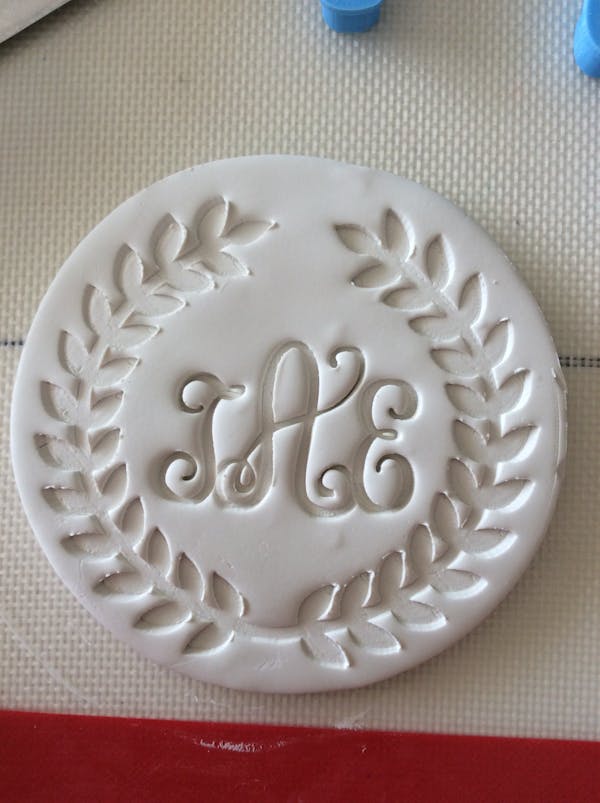 Ivy Frame Cookie Cutter Outline & Stamp #1