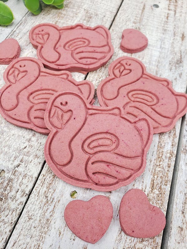 Flamingo Pool Float Cookie Cutter | Stamp | Stencil #1